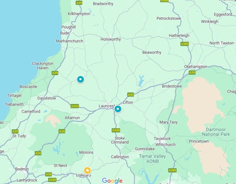 Map of Launceston Electrical